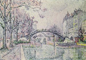 The Canal Saint-Martin, 1933