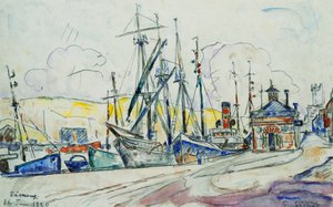 The Port at Fecamp, 1930 by Paul Signac