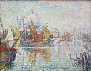 Venice, Santa Maria della Salute by Paul Signac
