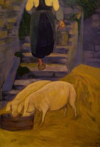 The Pigs by Paul Sérusier