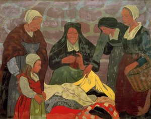 The Fabric Merchant by Paul Sérusier