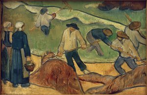 Landscape with Seaweed Fishers