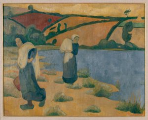 The Washerwomen at La Laïta, near Le Pouldu