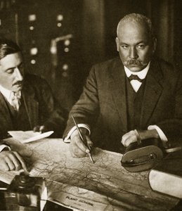 Dr Vasquez Gomez at the Imperial Hotel in New York, 1911