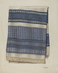 Homespun Tablecloth by Paul Ward