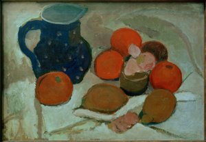 Still Life with Blue and White Spotted Jug (II)