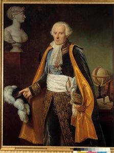 Portrait of Pierre Simon, Marquis de Laplace, Astronomer