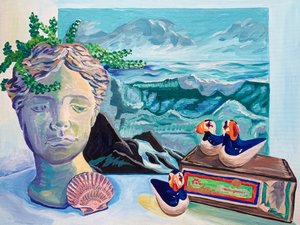 Eclectic Ocean Still Life by Pauline Wegman | Key and Sea Creative