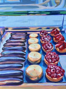 Vibrant French Pastries