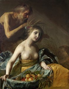 Vertumnus and Pomona by Paulus Bor