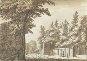 Hofstede Bosch-en-Hoven outside Haarlem by Paulus Constantijn la Fargue (attributed to)