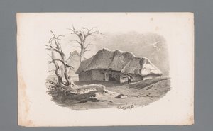 View of a Barn by Paulus Lauters