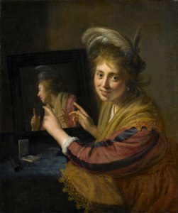 Girl at the Mirror