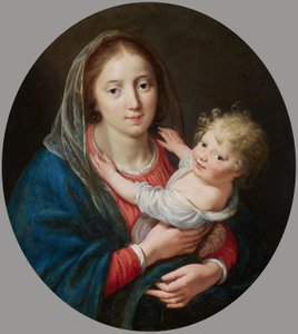 Mary with Child by Paulus Moreelse