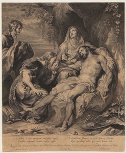 Lamentation of Christ by Paulus Pontius
