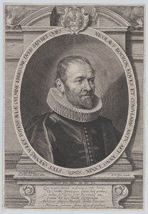Portrait of Nicholaes Rockox, 1639 by Paulus Pontius