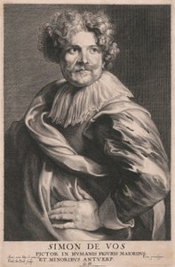 Simon de Vos, Painter of Major and Minor Human Figures, Antwerp