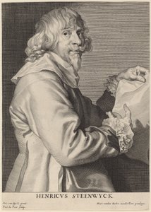 Henricus Steenwyck by Paulus Pontius after Sir Anthony van Dyck