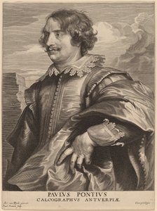 Paulus Pontius by Paulus Pontius after Sir Anthony van Dyck