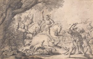 The Hunt for a Wild Boar by Paulus Potter