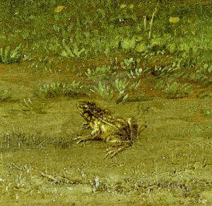 Toad, detail of A Fellow Countryman with his Herd