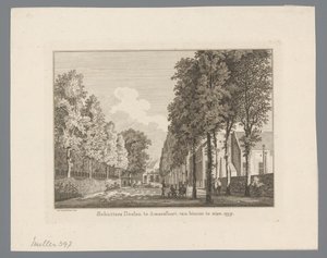 View of the Doelen in Amersfoort by Paulus van Liender