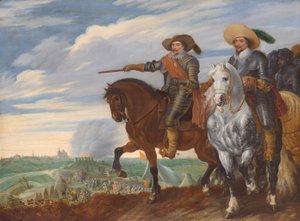 Frederick Henry and Ernst Casimir of Nassau-Dietz at the Siege of 