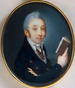 Portrait of the Secretary of State and Reformers Count Michail Speransky by Pavel Alexeevich Ivanov