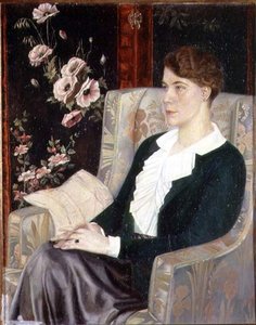 Portrait of Evdokiya Nikolaevna Glebova, the Artist