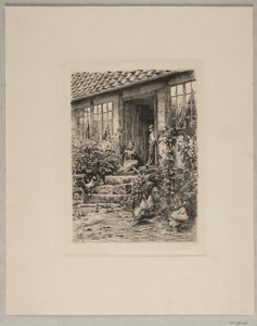Children on the Stairs
