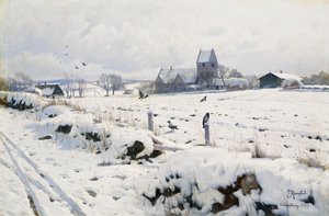 A Winter Landscape, Holmstrup