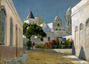City View in Cádiz by Peder Monsted