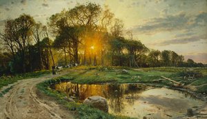 The Return Home by Peder Monsted