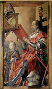 Double Portrait of Federico da Montefeltro by Pedro Berruguete