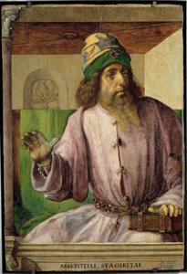Portrait of Aristotle by Pedro Berruguete