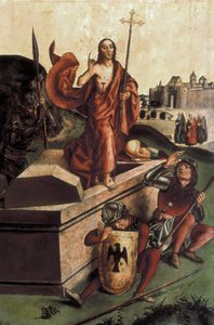 Resurrection of Christ. End 15th Century by Pedro Berruguete