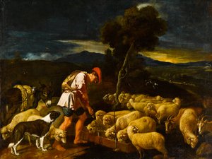 Jacob Watering Laban
