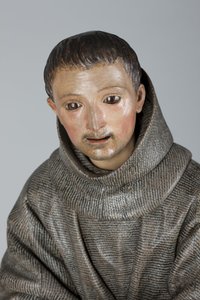 San Diego of Alcala, c.1665-70 by Pedro de Mena