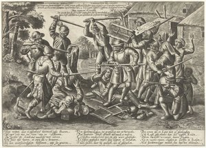 Battle Between Farmers and Soldiers