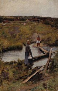 The Short Cut, 1892 by Pekka Halonen
