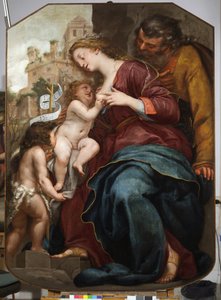 The Holy Family With St John The Baptist