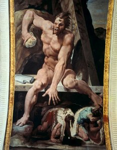 Ulysses and His Companions Flee from the Den of Polyphemus by Pellegrino Tibaldi