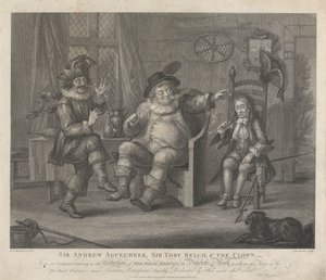 Sir Andrew Aguecheek, Sir Toby Belch and the Clown - Twelfth Night, Act II, Scene III