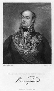 William Beresford, 1st Viscount Beresford, British soldier and politician by Peltro William Tomkins