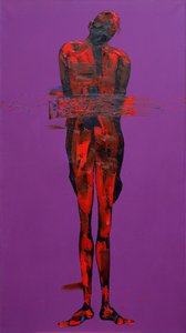 Jesus in the Tomb - Station 14 by Penny Warden