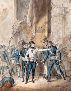 Prince Charles XIII of Sweden at the Battle of Hogland on 17 July 1788 by Per Krafft the Younger