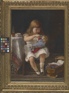 An Anxious Mother by Percival de Luce