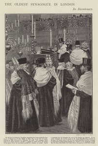 Bicentenary of the Spanish and Portuguese Synagogue, the Oldest Synagogue in London by Percy F.S. (after) Spence