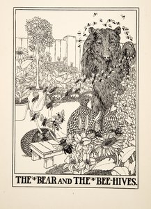 The Bear and the Beehives, from A Hundred Fables of Aesop by Percy J. Billingshurst