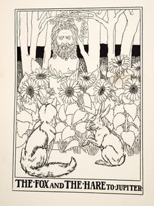 The Fox and the Hare to Jupiter, from A Hundred Fables of Aesop